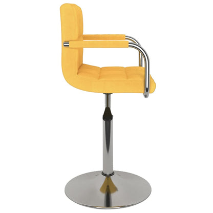 Tabouret de bar Jaune Tissu