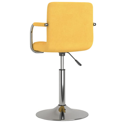 Tabouret de bar Jaune Tissu