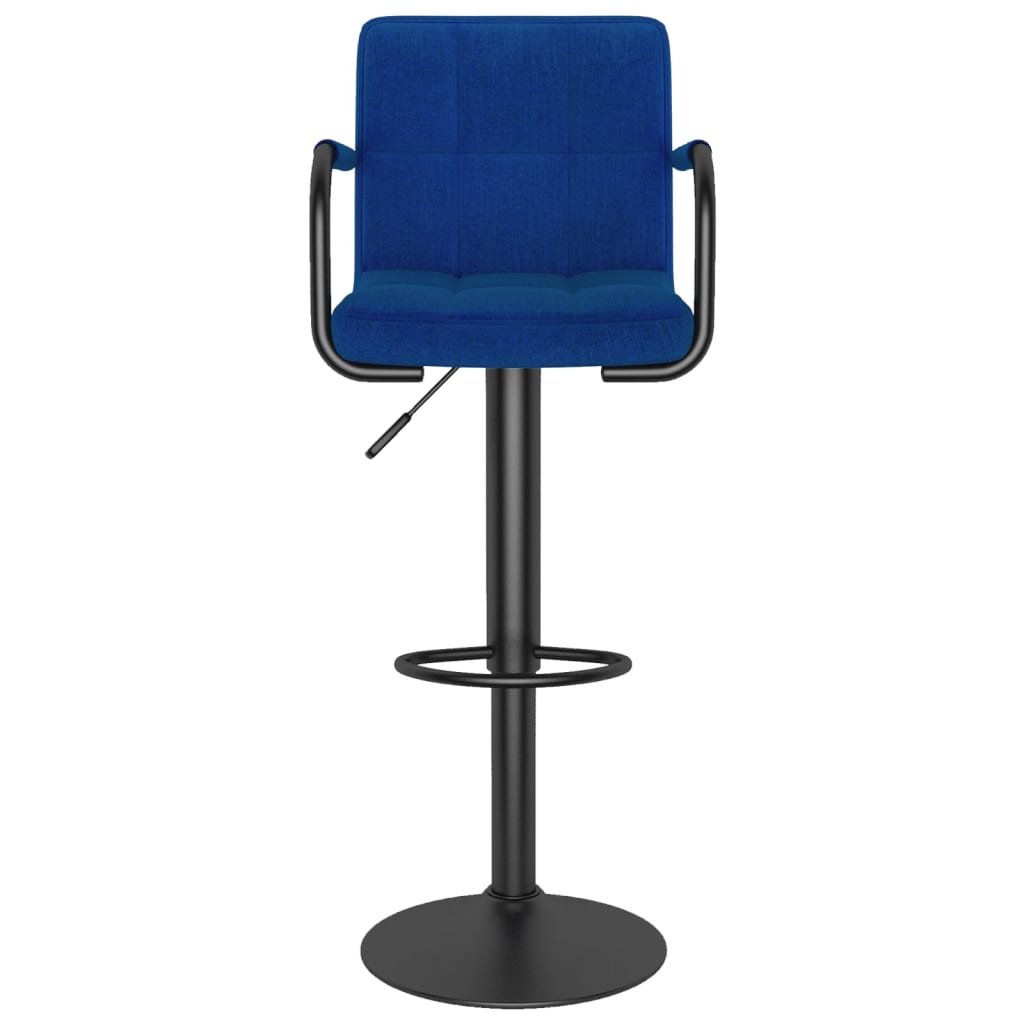 Tabouret de bar Bleu Tissu