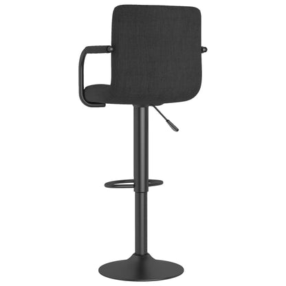 Tabouret de bar Noir Tissu