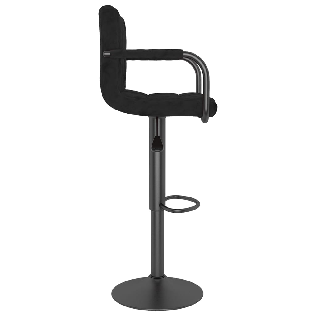 Tabouret de bar Noir Velours