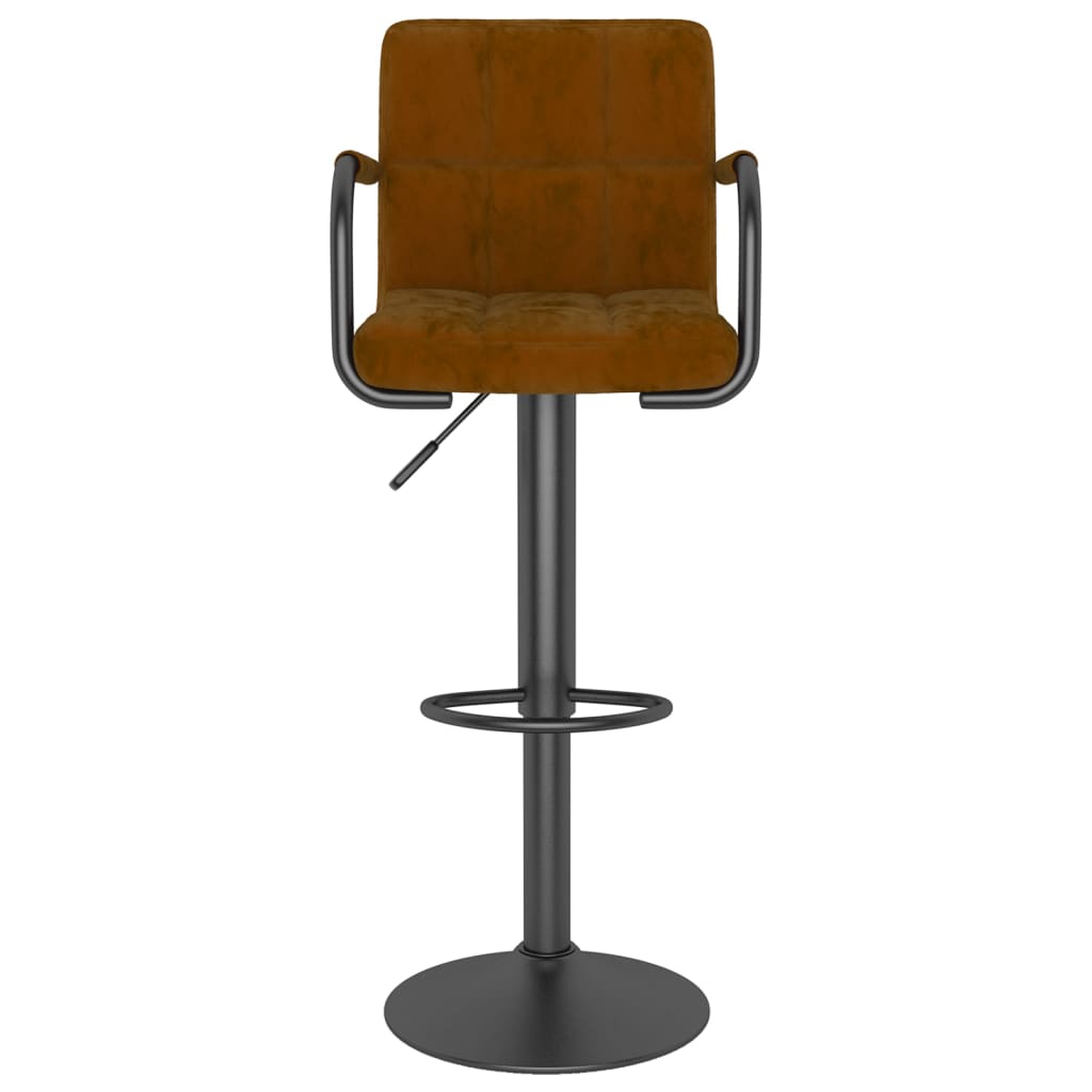 Tabouret de bar Marron Velours