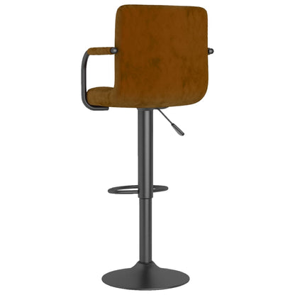 Tabouret de bar Marron Velours