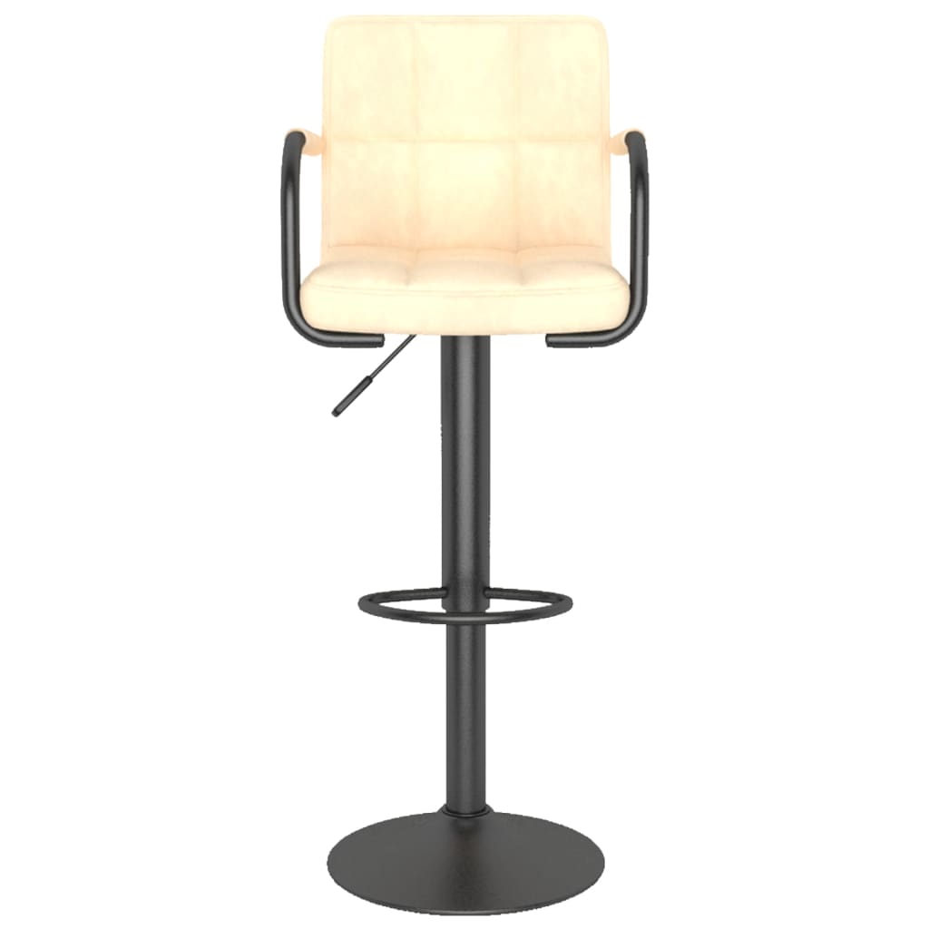 Tabouret de bar Crème Velours