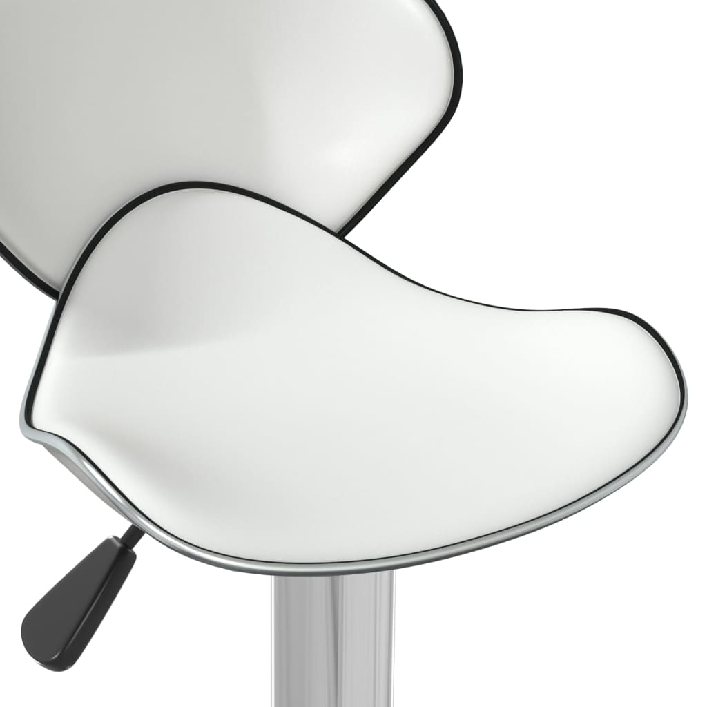 Tabouret de bar Blanc Similicuir