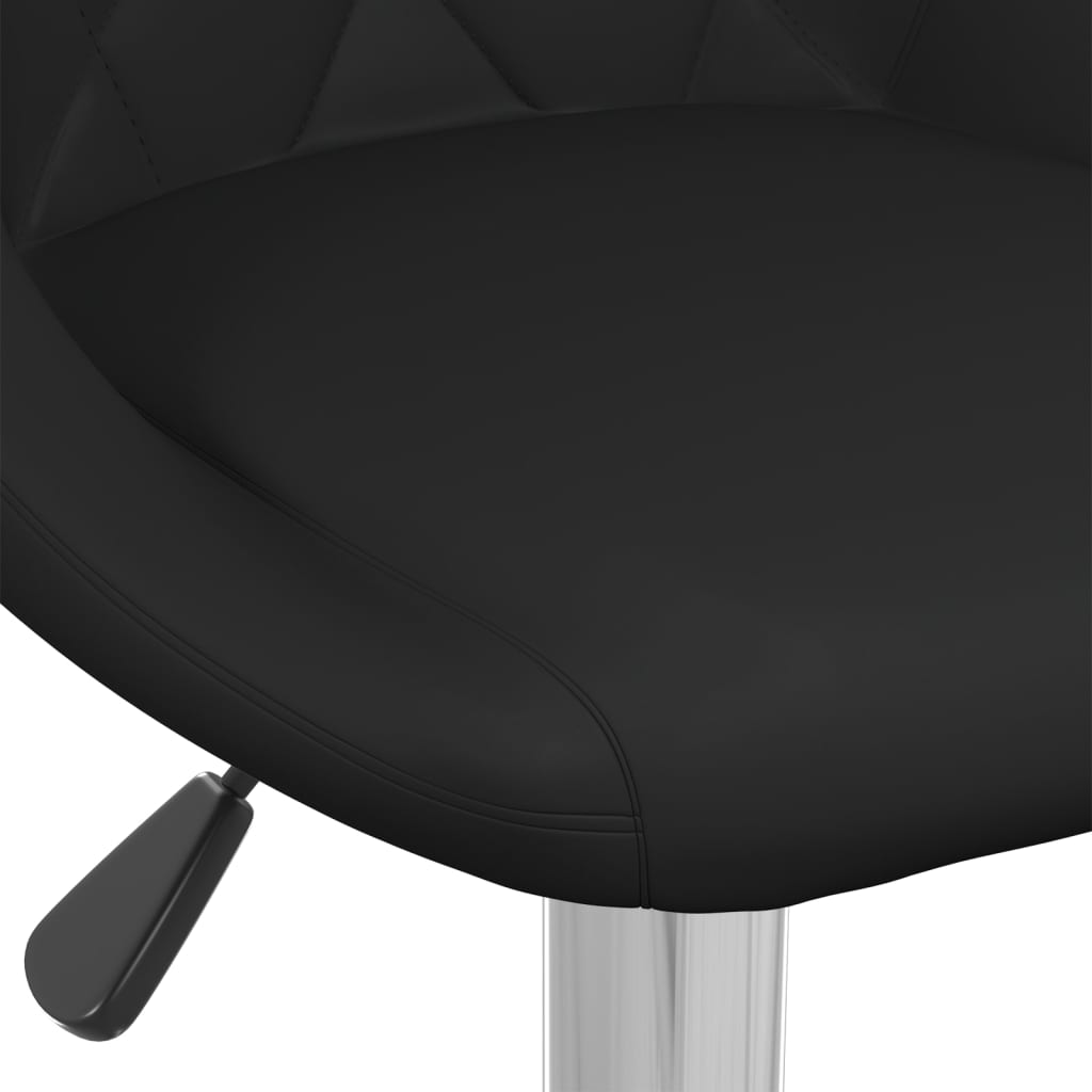 Tabouret de bar Noir Similicuir