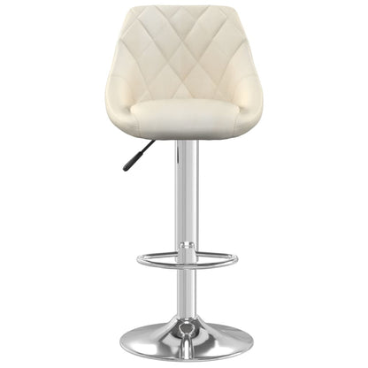 Tabouret de bar Crème Velours