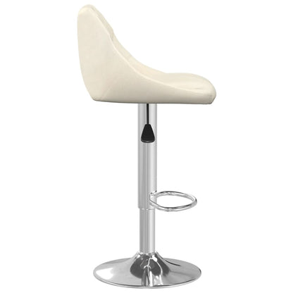 Tabouret de bar Crème Velours