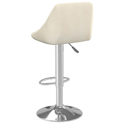 Tabouret de bar Crème Velours