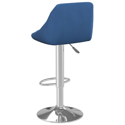 Tabouret de bar Bleu Velours