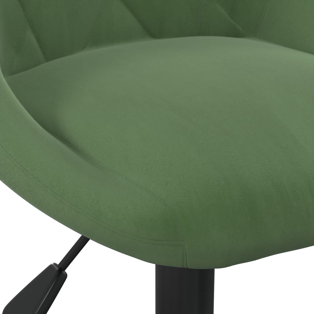 Tabouret de bar Vert foncé Velours