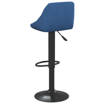 Tabouret de bar Bleu Velours