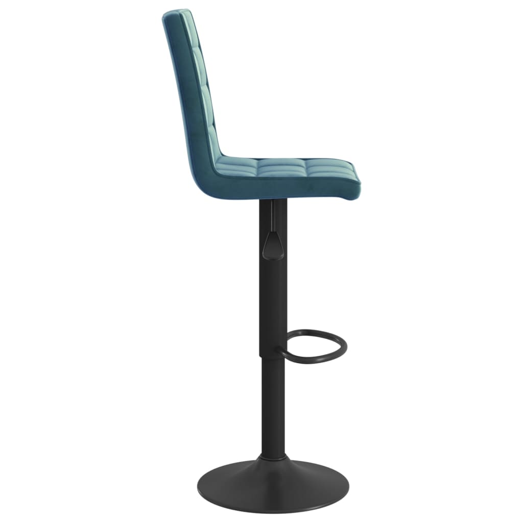 Tabouret de bar Bleu Velours