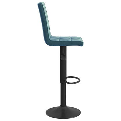 Tabouret de bar Bleu Velours