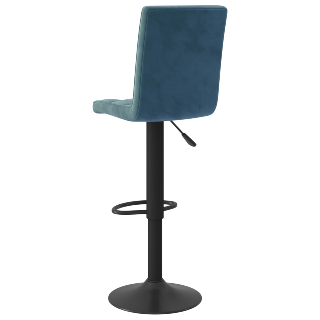 Tabouret de bar Bleu Velours