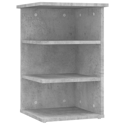 Armoire latérale Gris béton 35x35x55 cm Aggloméré