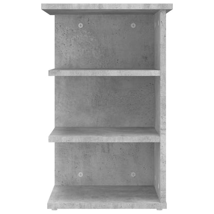 Armoire latérale Gris béton 35x35x55 cm Aggloméré