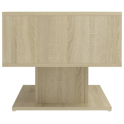 Table basse chêne sonoma 103,5x50x44,5 cm bois d'ingénierie