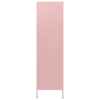 Garde-robe Rose 90x50x180 cm Acier