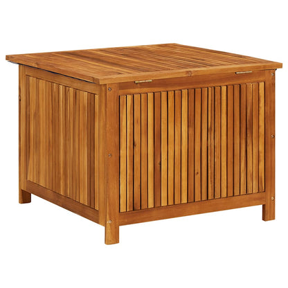 Boîte de rangement de jardin 75x75x58 cm Bois d'acacia solide