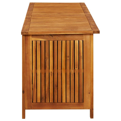 Boîte de rangement de jardin 175x50x58 cm Bois d'acacia solide