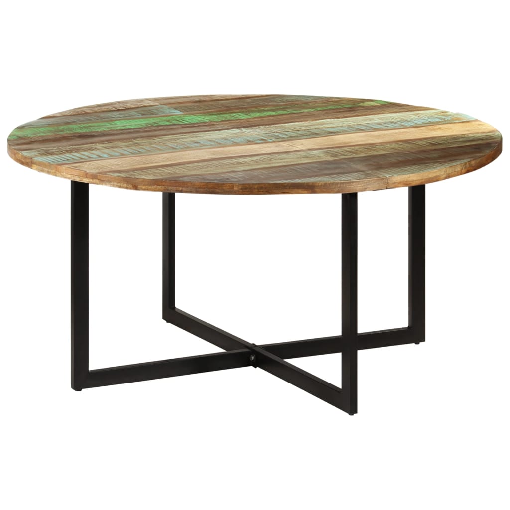 Table à manger 150x75 cm Bois massif de récupération