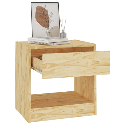 Table de chevet 40x31x40 cm bois de pin massif