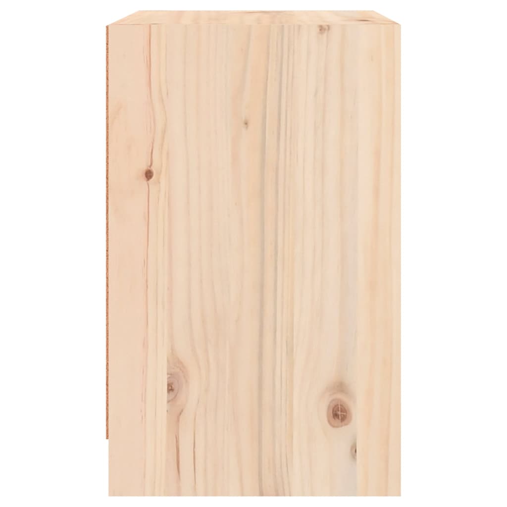 Table de chevet 40x31x50 cm bois de pin massif