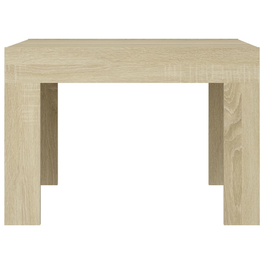 Table basse Chêne sonoma 50x50x35 cm Bois d'ingénierie