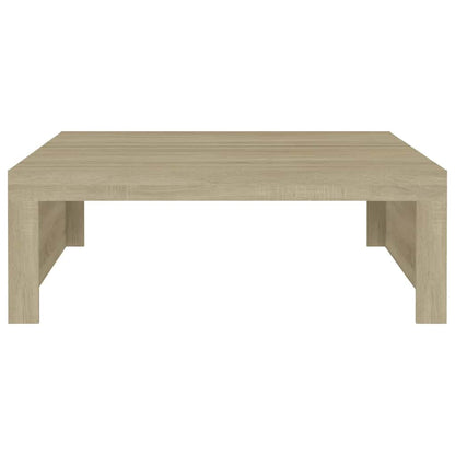 Table basse Chêne sonoma 100x100x35 cm Bois d'ingénierie