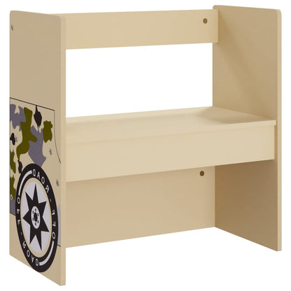 Table et chaises enfant 3 pcs Véhicule tout-terrain MDF