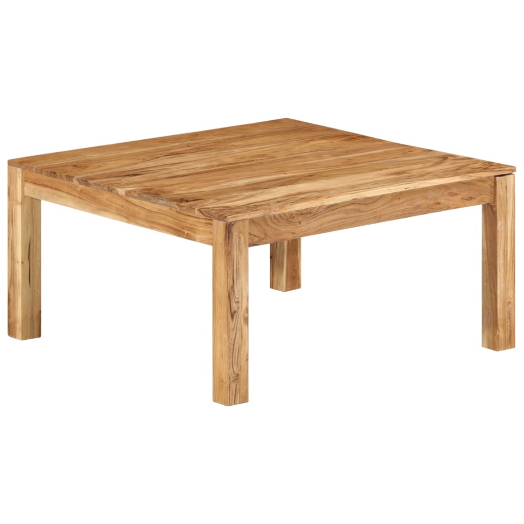 Table basse 80x80x40 cm Bois d'acacia massif