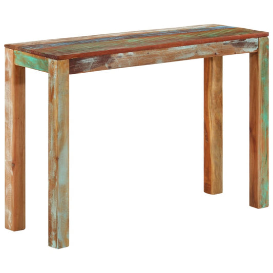 Table console 110x35x76 cm Bois de récupération massif