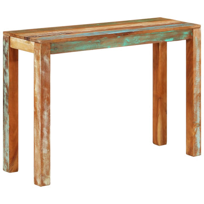 Table console 110x35x76 cm Bois de récupération massif