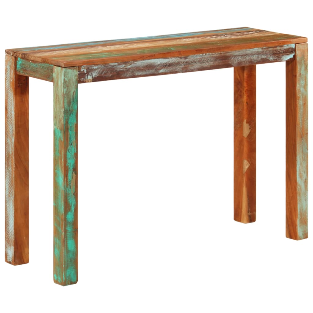 Table console 110x35x76 cm Bois de récupération massif