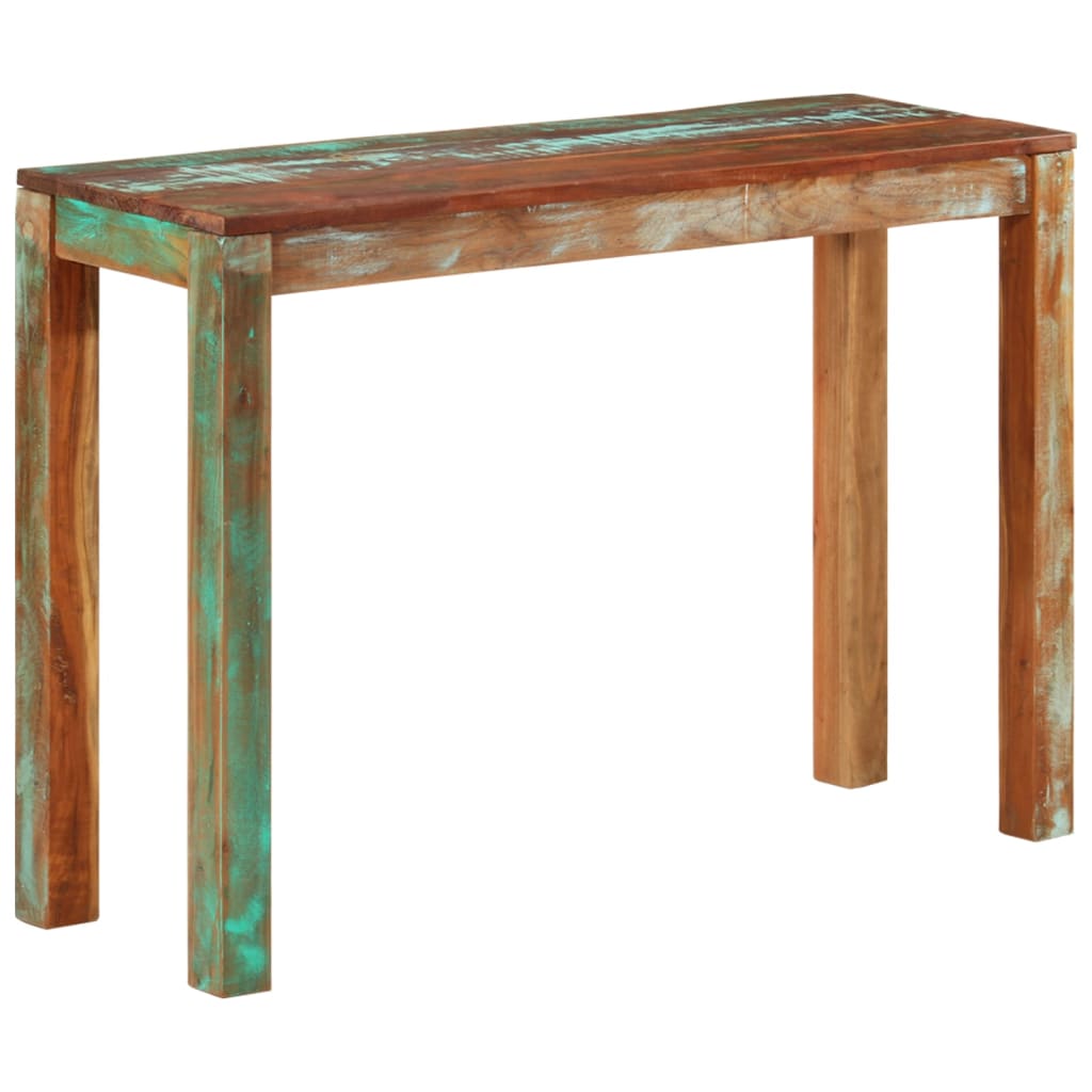 Table console 110x35x76 cm Bois de récupération massif