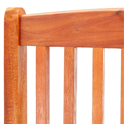 Chaises de jardin pliables lot de 6 Bois d'eucalyptus massif