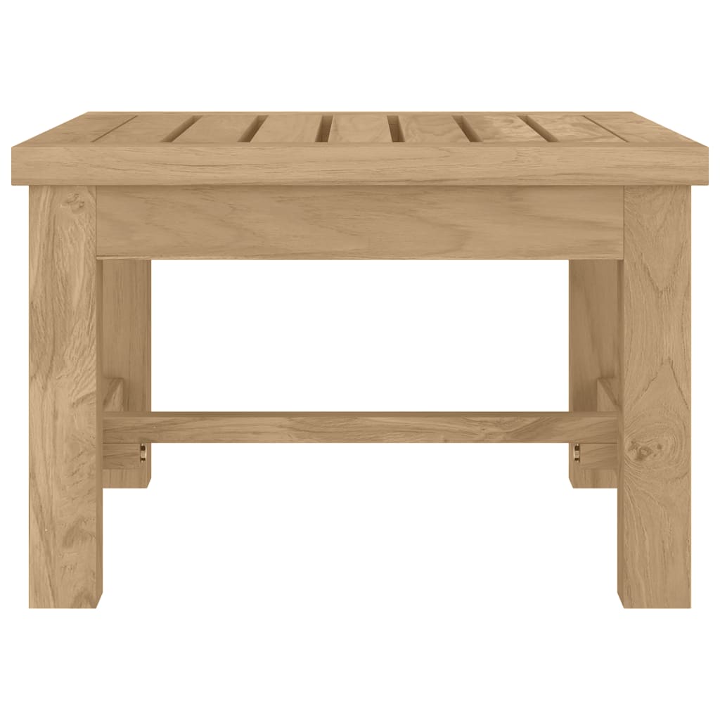 Table basse 45x45x30 cm bois massif de teck