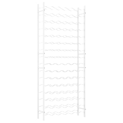 Casier à bouteilles pour 96 bouteilles Blanc Métal