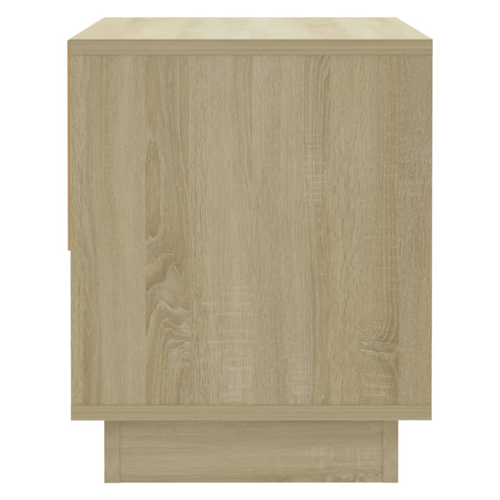 Table de chevet Chêne sonoma 45x34x44 cm bois d'ingénierie