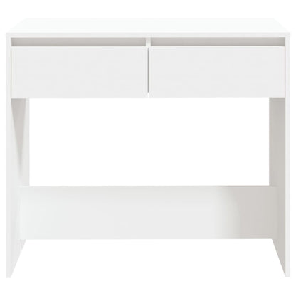 Table console Blanc 89x41x76,5 cm Acier