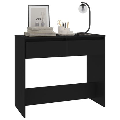 Table console Noir 89x41x76,5 cm Acier