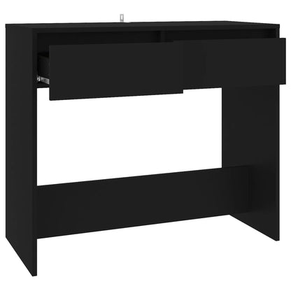 Table console Noir 89x41x76,5 cm Acier