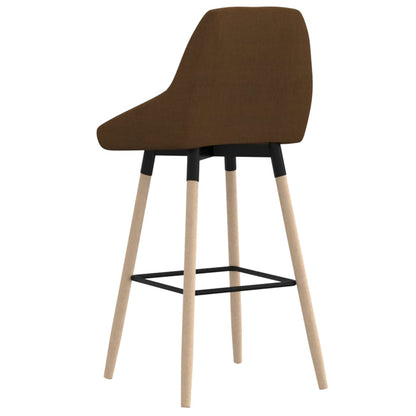 Tabouret de bar Marron Tissu