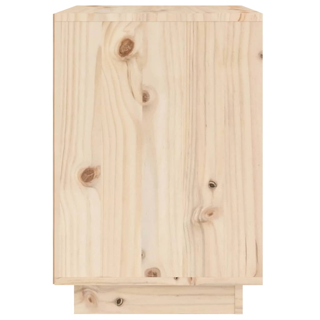 Table de chevet 40x35x50 cm Bois de pin solide