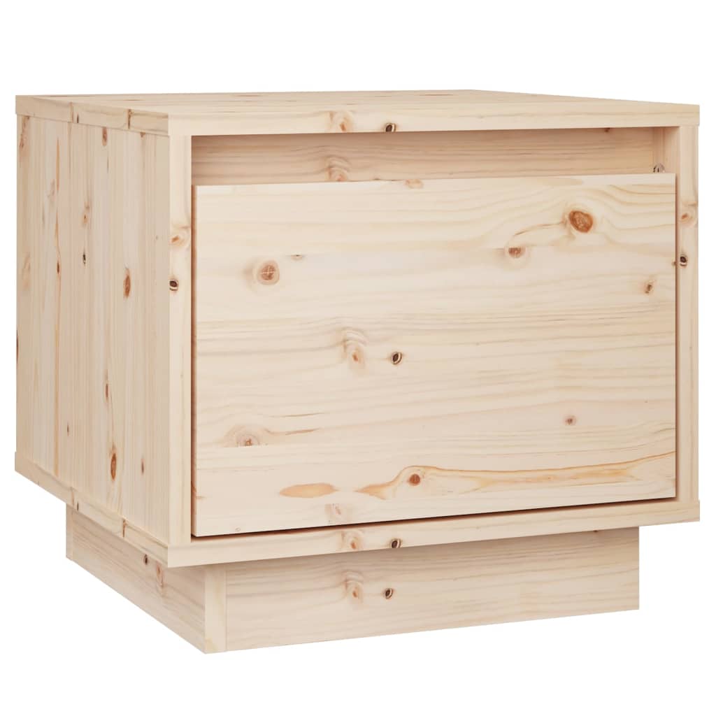 Table de chevet 35x34x32 cm Bois de pin solide