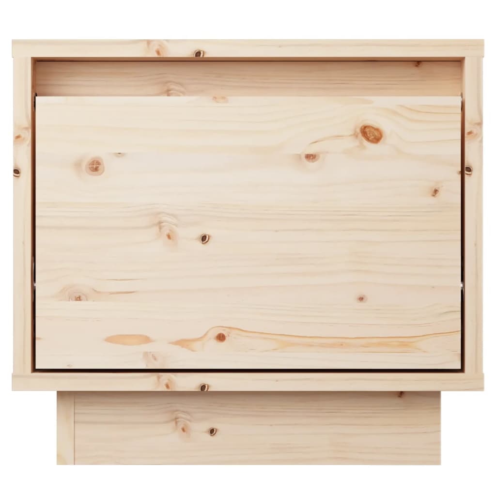 Table de chevet 35x34x32 cm Bois de pin solide