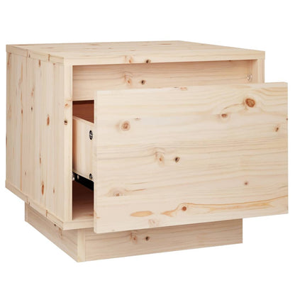 Table de chevet 35x34x32 cm Bois de pin solide