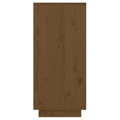 Armoire console Marron miel 60x34x75 cm Bois de pin solide