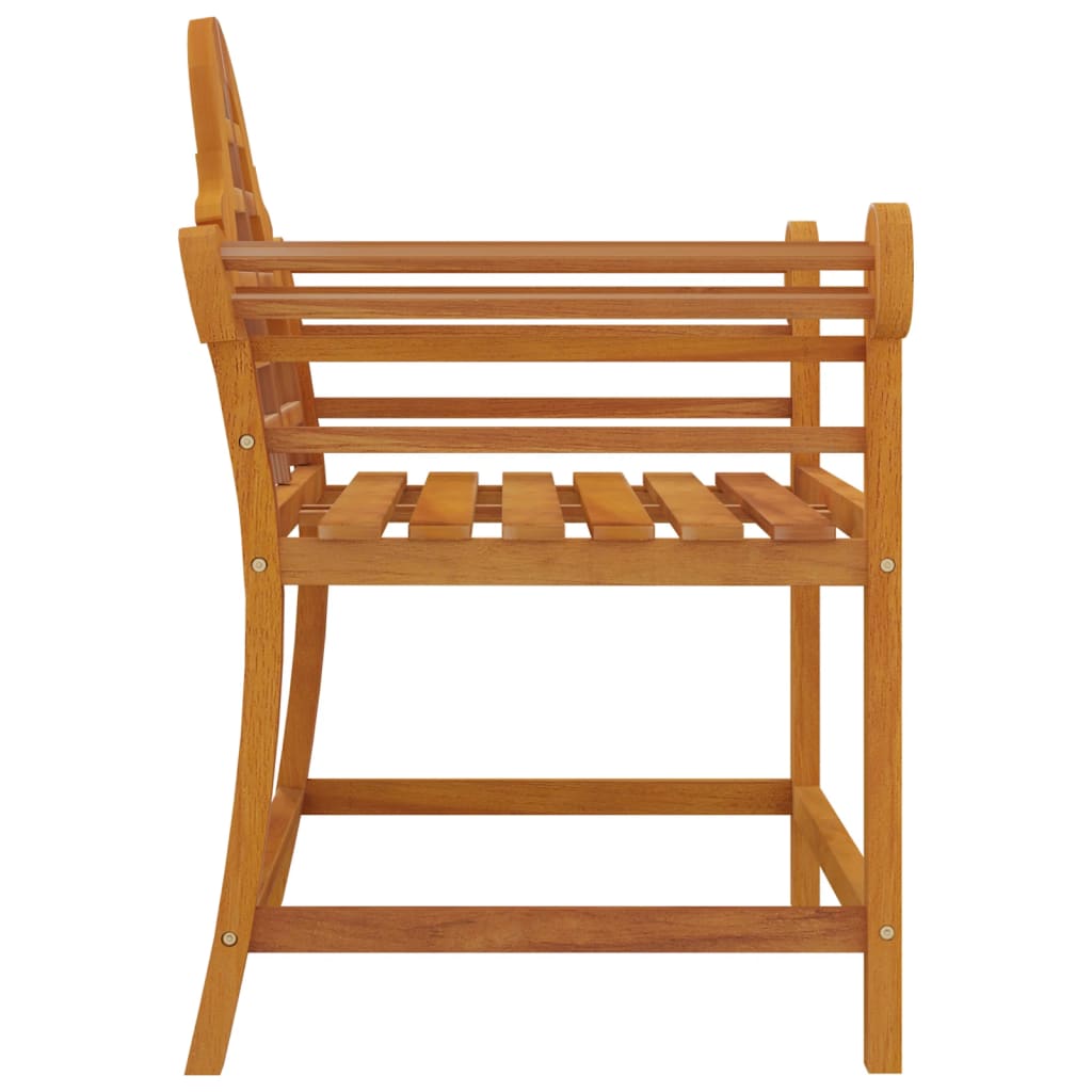 Chaises de jardin lot de 2 91x62x94 cm Bois de teck solide